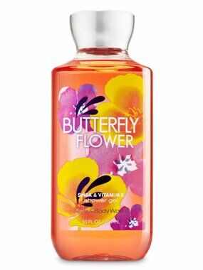 Rare Finds! Bath & Body Works Butterfly Flower Shower Gel